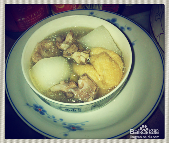 家常小菜一碟：[5]电饭煲怎么做白萝卜排骨汤