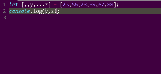 如何在ES6中使用不同的方式给变量赋值并显示值