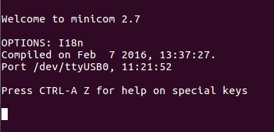 ubuntu minicom ubuntu minicom