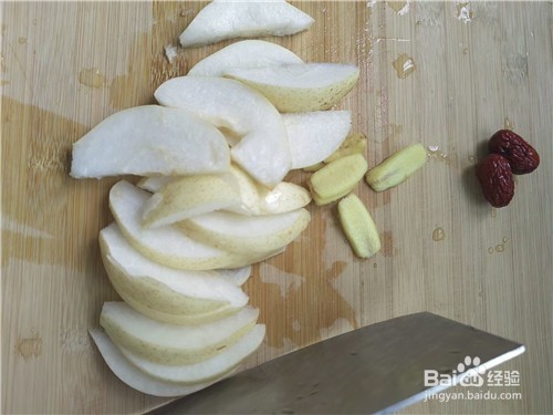 生姜雪梨煮水方法