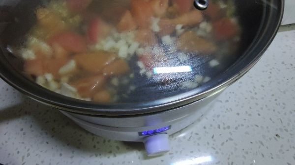 西红柿芹菜叶子疙瘩汤