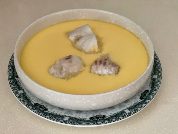 河虾籽鳕鱼蒸蛋