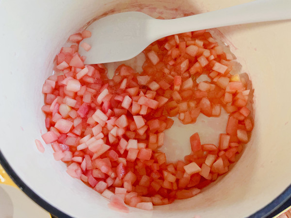 附自制桃子果酱