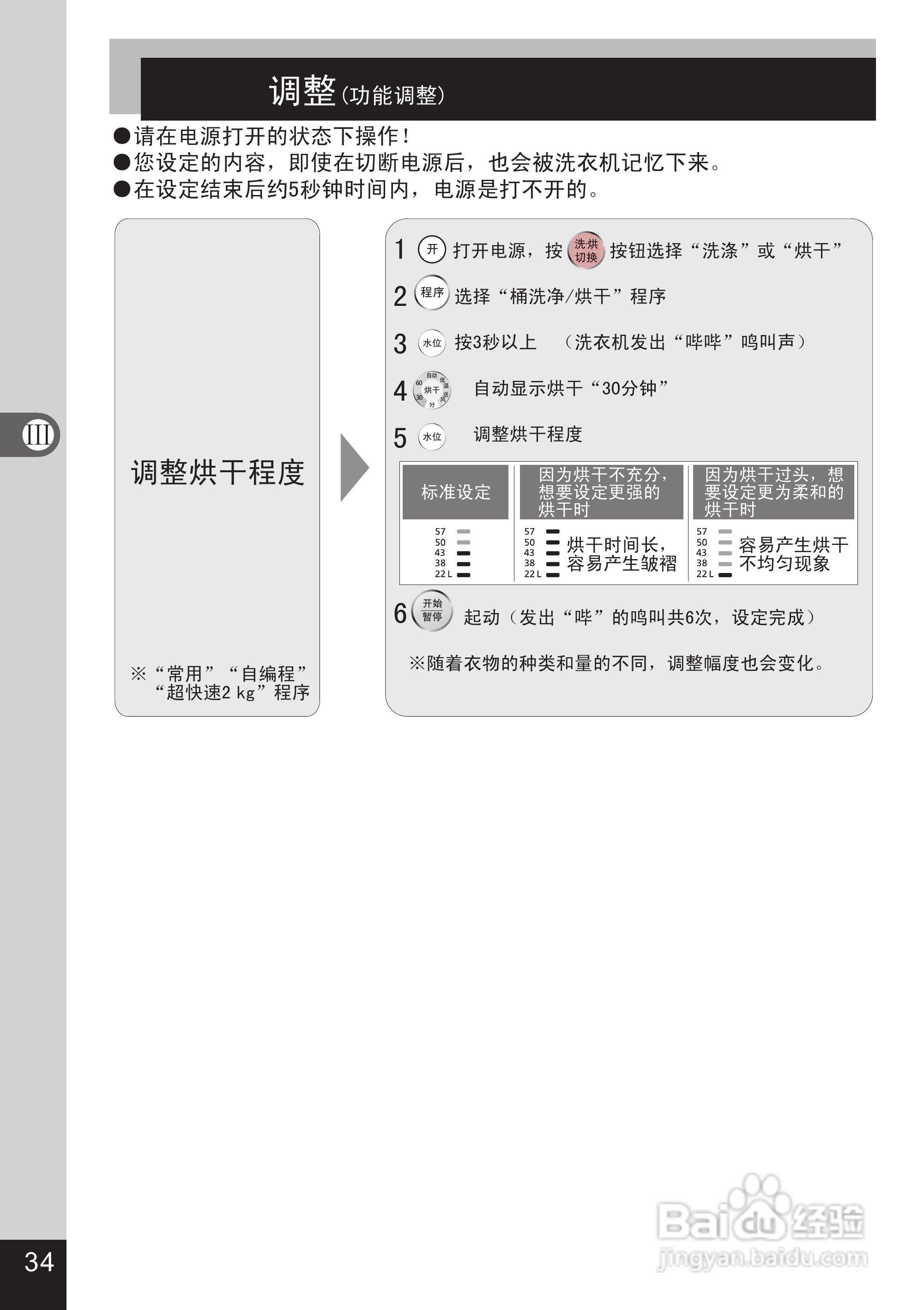 松下XQB80-GD8136洗衣机说明书:[4]