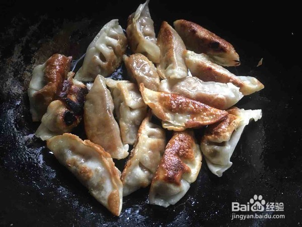 鸡蛋煎饺的制作方法