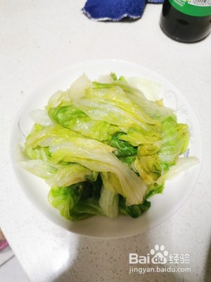 蚝油生菜的做法