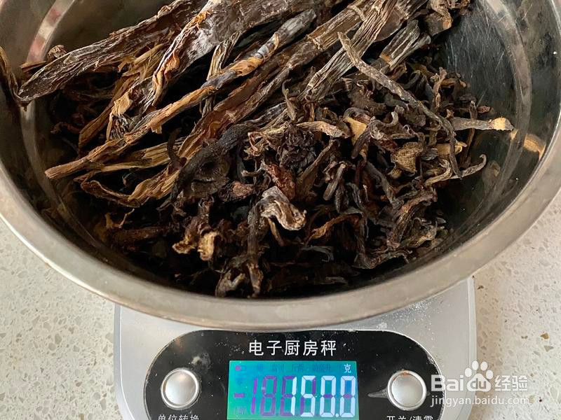 梅干菜走油肉的做法