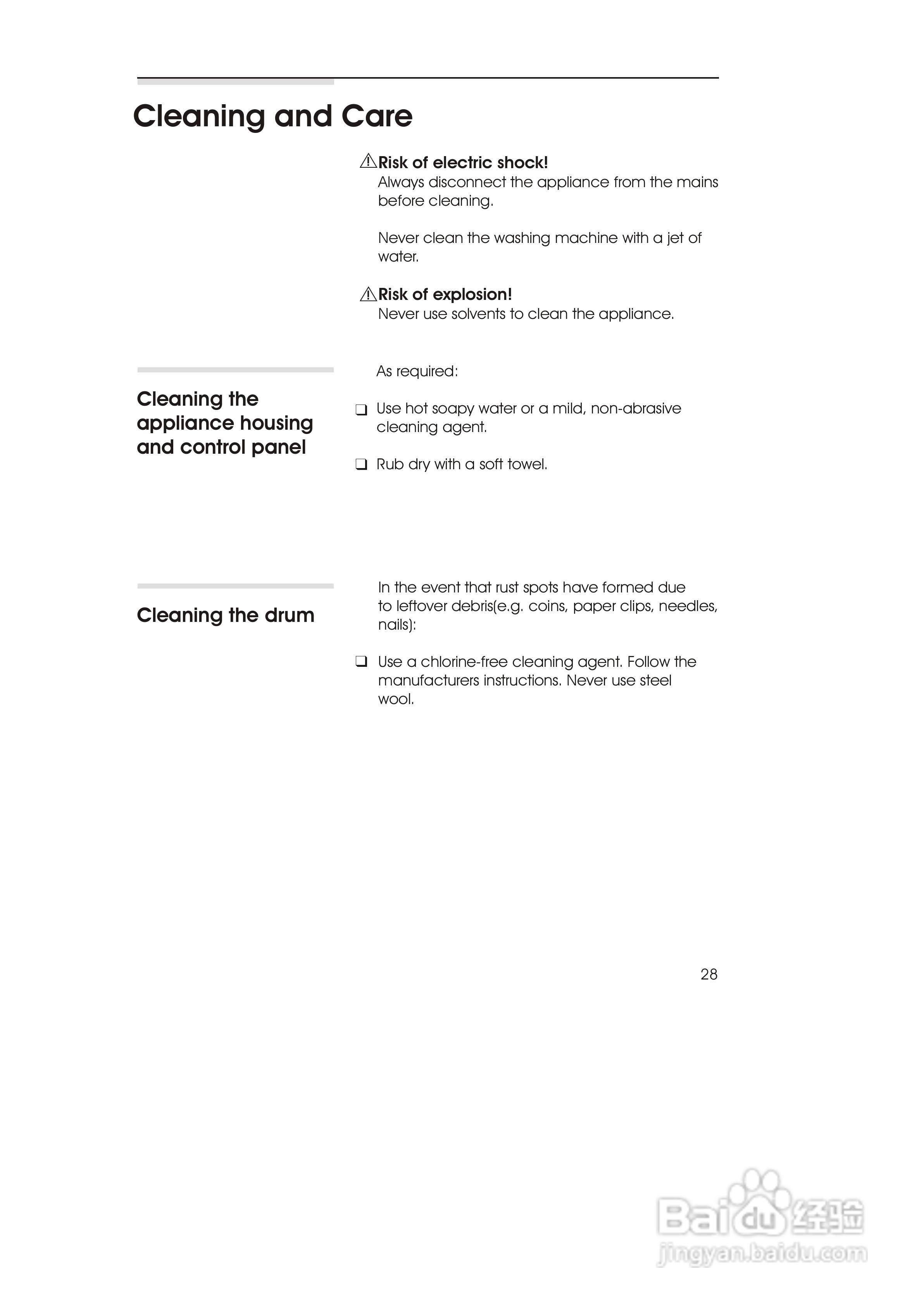 西门子TOPWM5200 洗衣机说明书:[3]