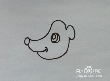 简笔画教程：刺猬的画法