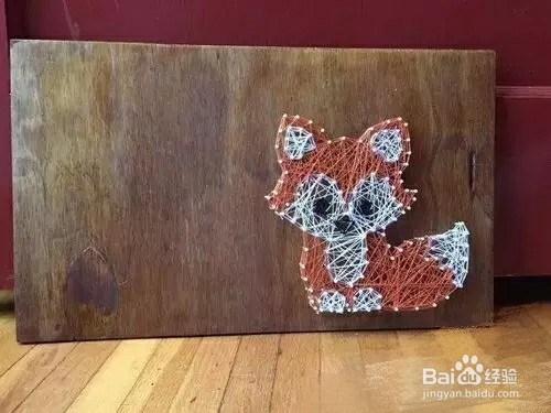 毛线手工，创意装饰画