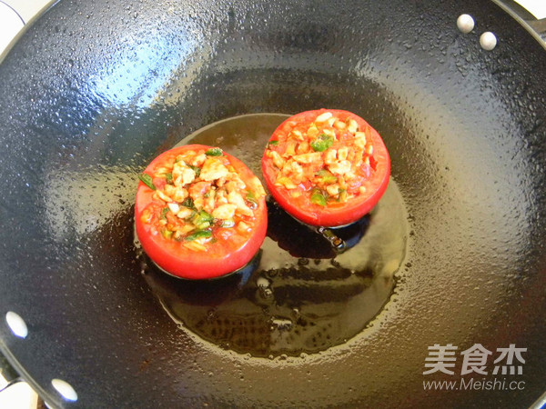 西红柿肉盅的做法