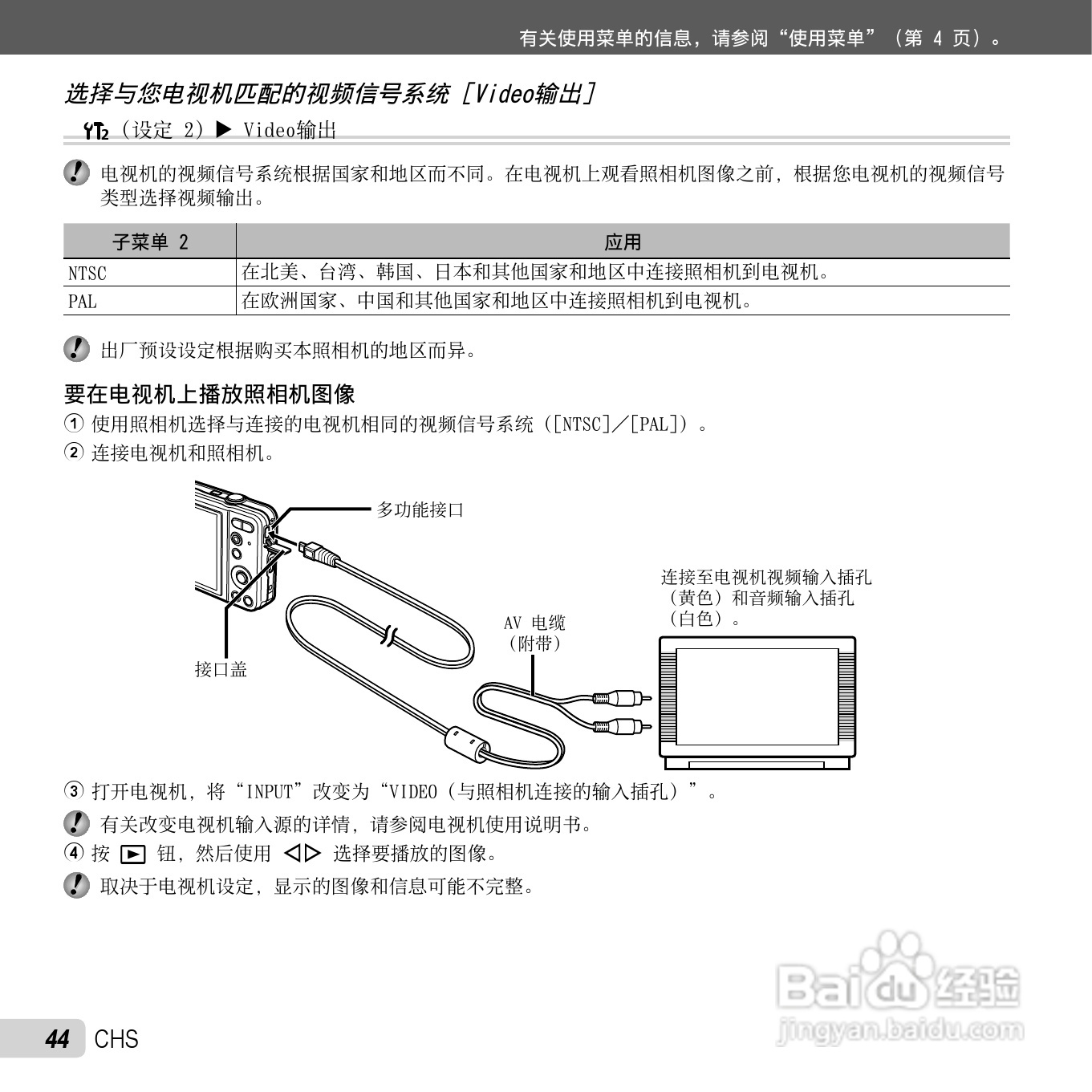 奥林巴斯D-715数码相机使用说明书:[5]