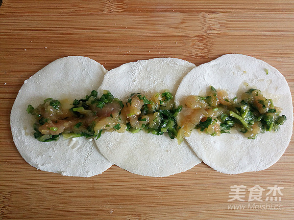 玫瑰蒸饺的做法