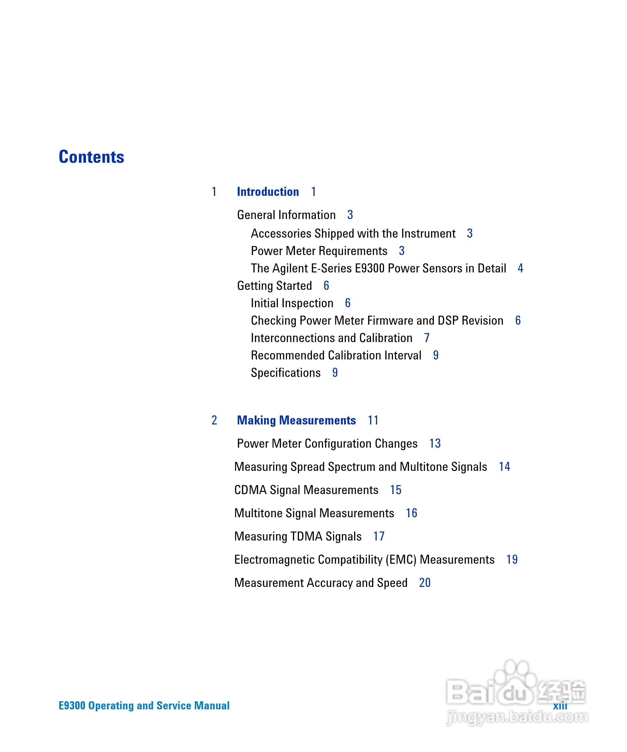 E9300B功率感测器使用手册:[2]