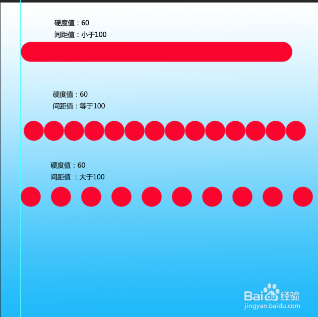 用画笔工具制作锯齿图片