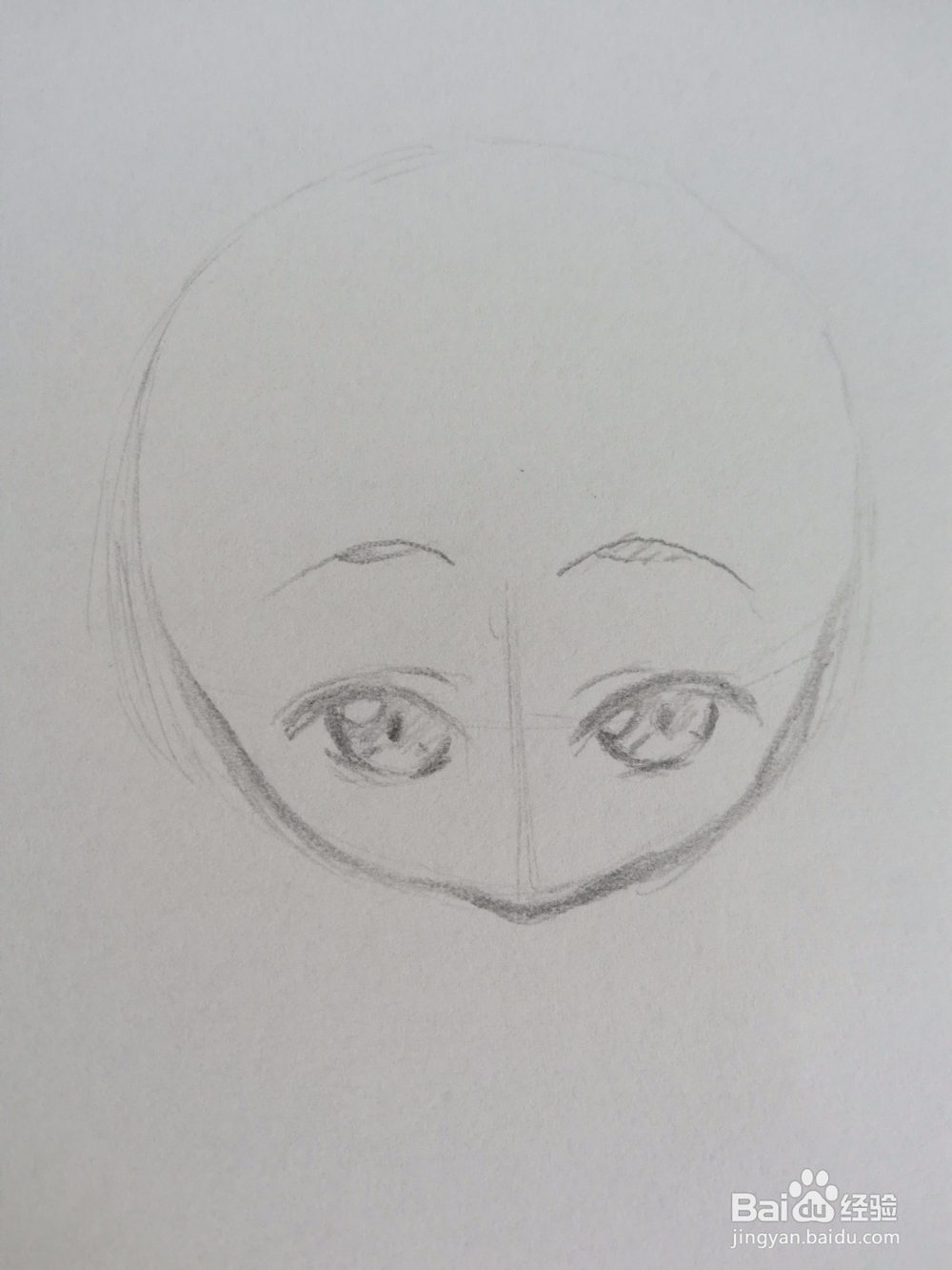 生闷气的漫画人物头部画法