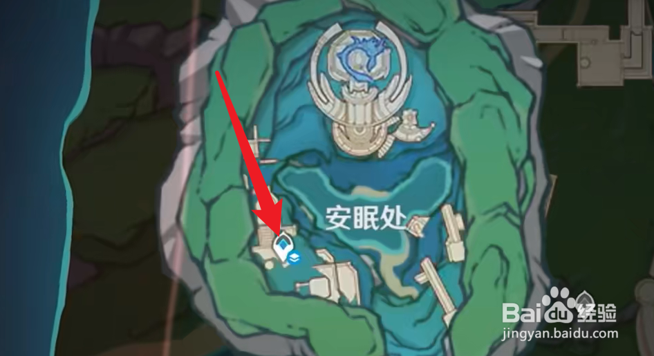 枫丹安眠处水下宝箱攻略