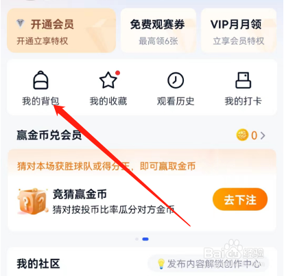 安卓版腾讯体育如何查看消费记录