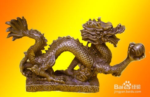 如何摆放吉祥物龙