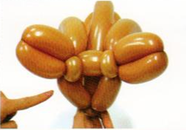 魔法气球造型系列之精品气球小狗