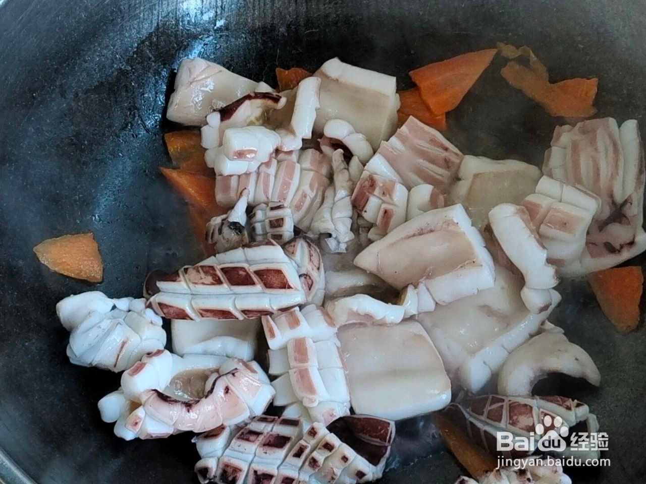 酱香鱿鱼花怎么做