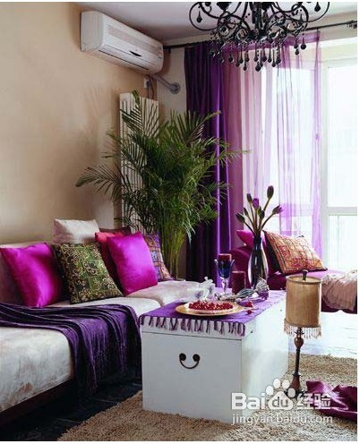 怎样布置出花园式客厅