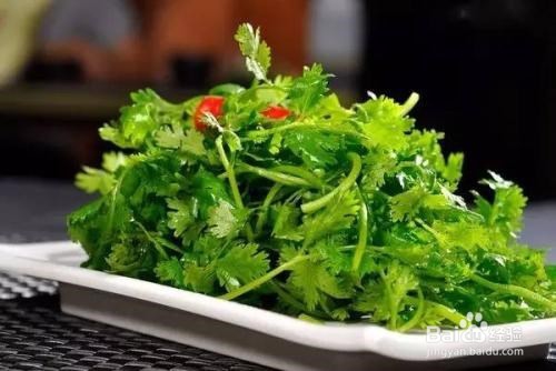 香菜的作用以及食用禁忌