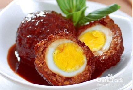 清蒸鸡蛋狮子头】的简单做法