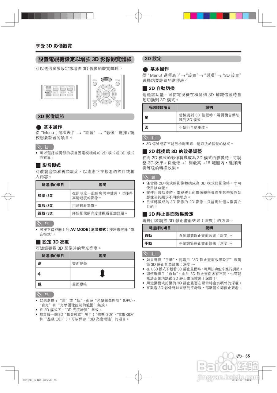 声宝LC-70X55H型液晶电视机说明书:[6]