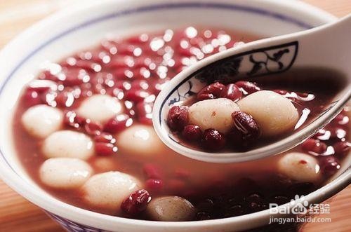 红豆莲子甜汤