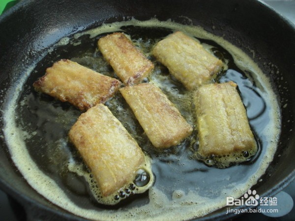 如何制作孜然干炸带鱼
