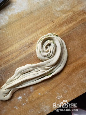 全麦粉葱花油饼的做法