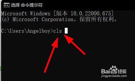 Windows11如何使用代码清空控制台窗口