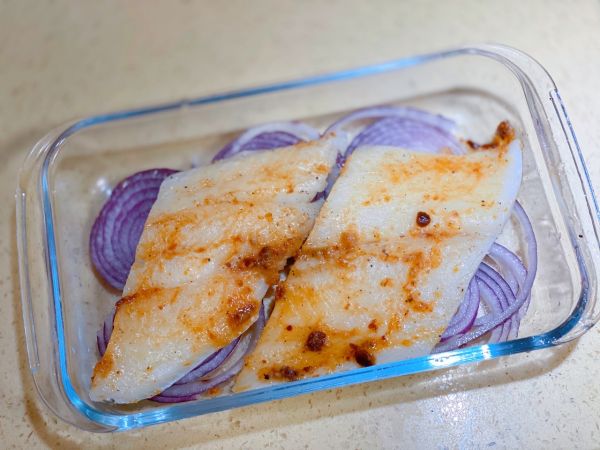 番茄柠檬黄油距比目鱼