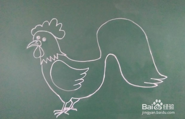 <b>大公鸡画法教程。如何画漂亮的大公鸡？方法步骤</b>