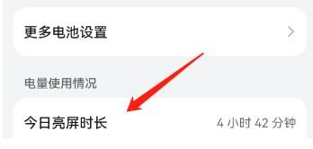 手机中在哪里可以查看今天一共亮屏多久
