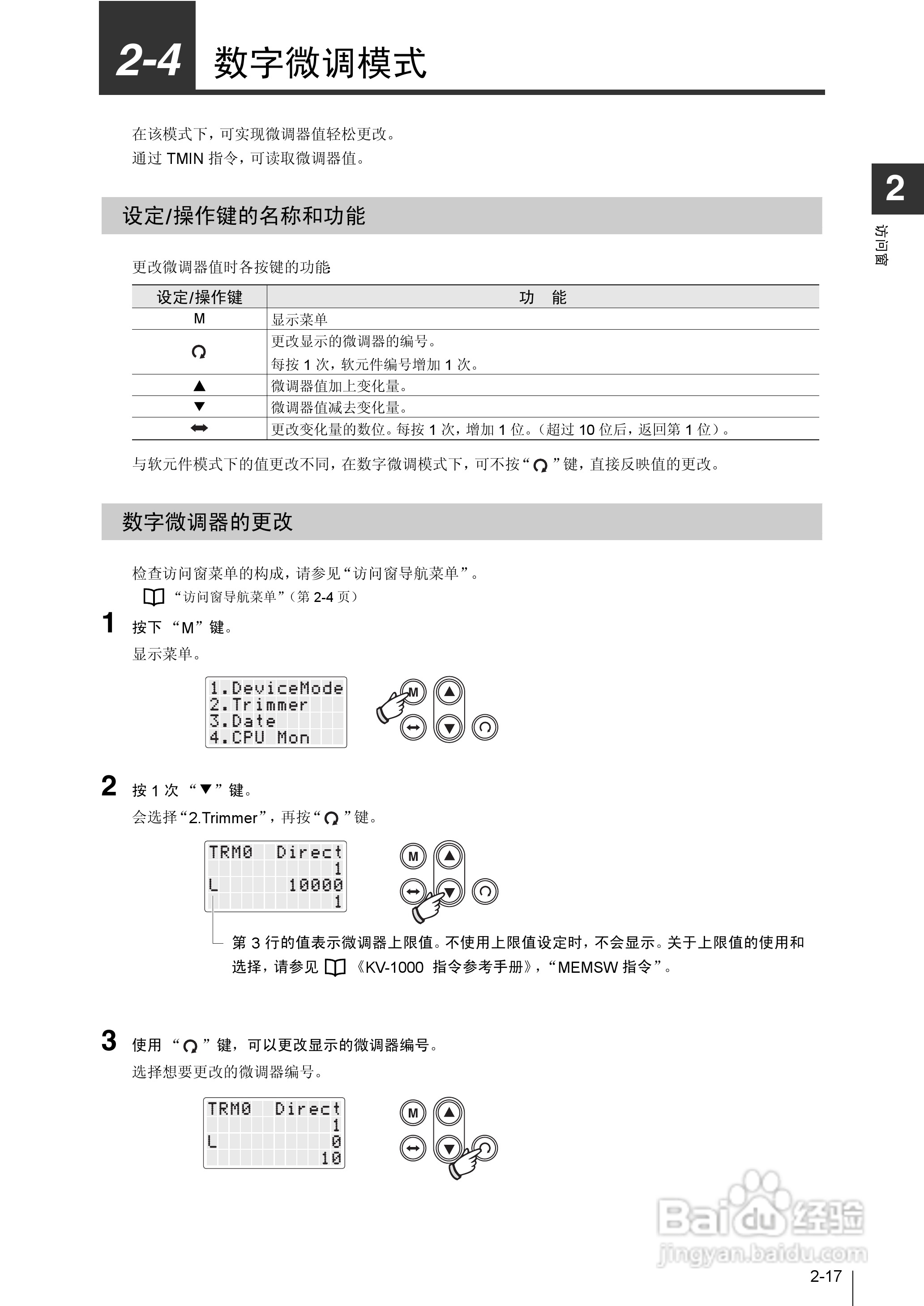 基恩士KV-1000系列高速多功能应用电力网络路由器说明:[9]