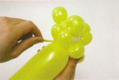 魔法气球造型系列之卡通气球狮子（上）