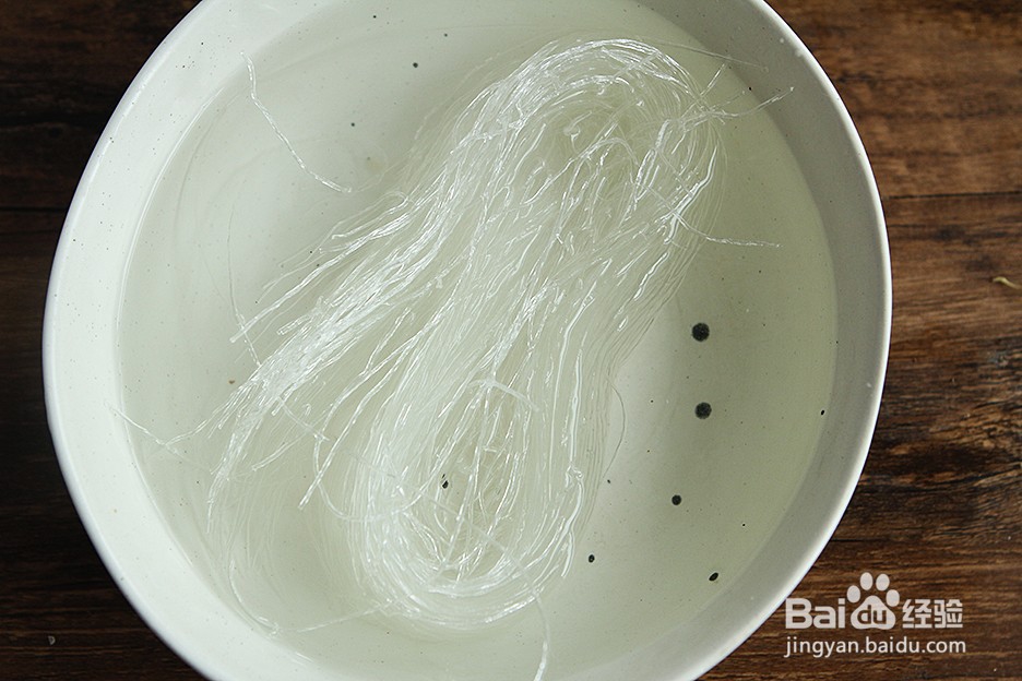 金黄花蟹粉丝煲