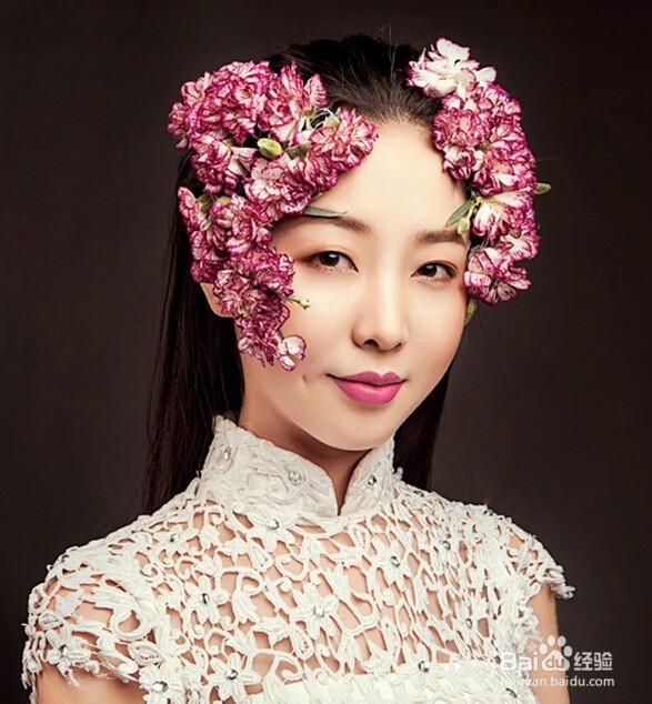 新锋打造森系鱼骨新娘美发造型