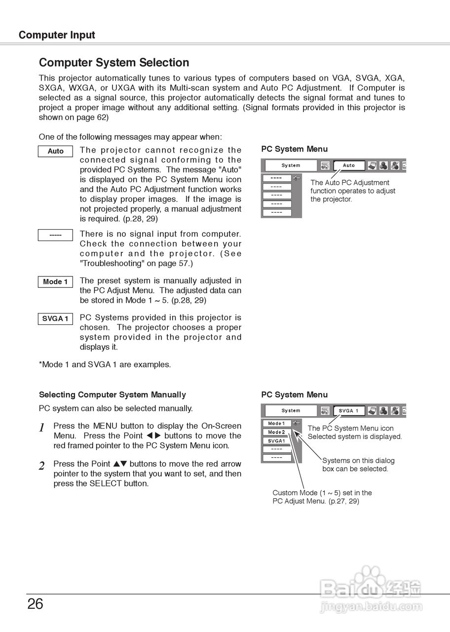 三洋 PLC-XU75投影机说明书:[3]