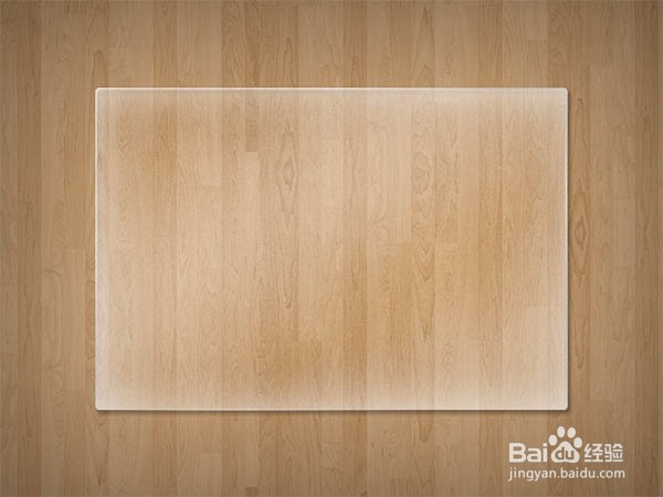 PS制作透明玻璃效果的网站主页图片