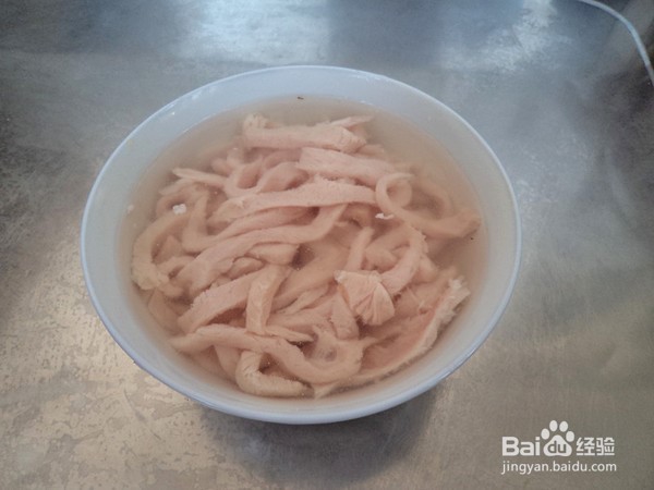 美味青椒白肉丝