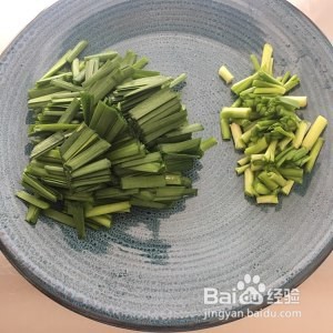 养生食补韭菜煎蛋