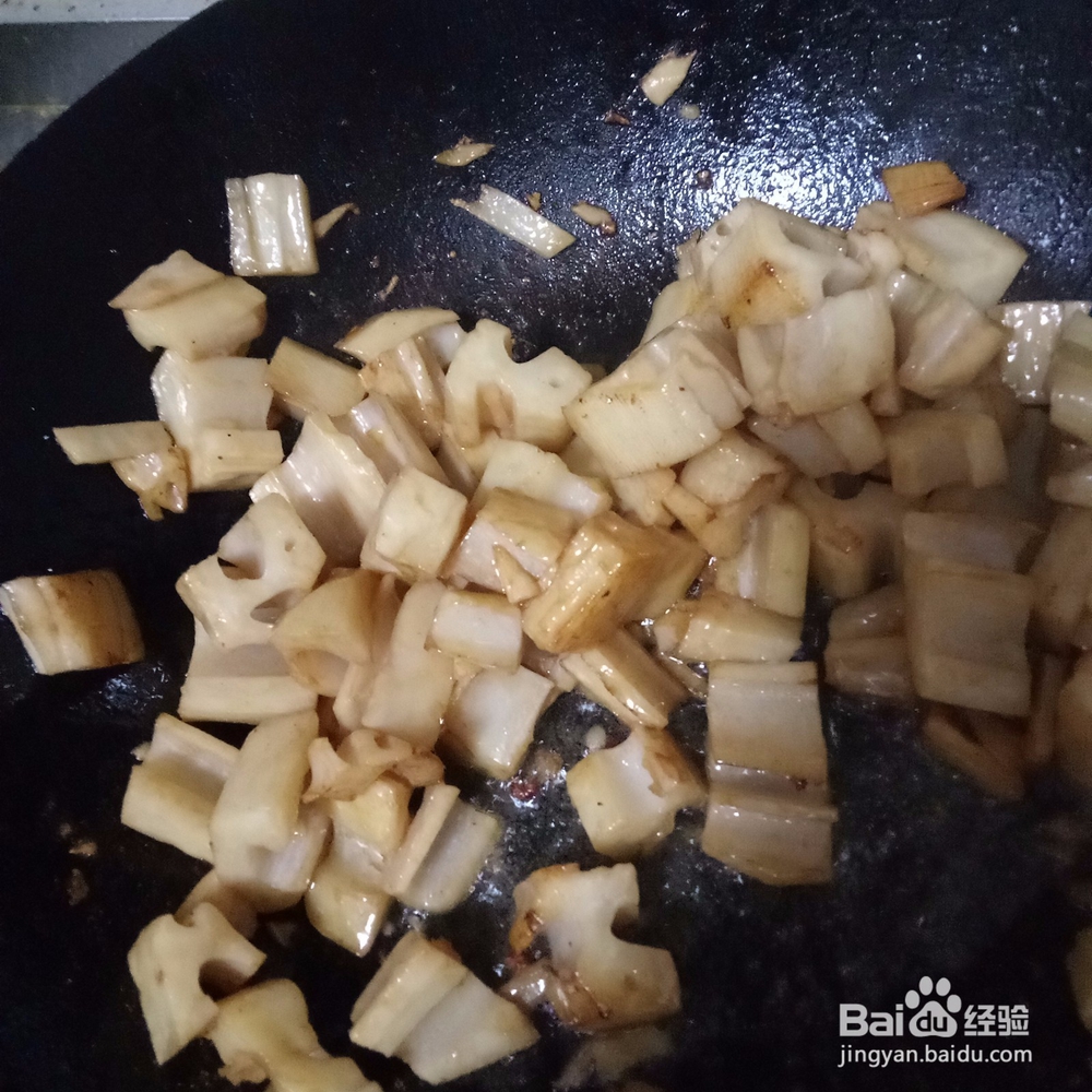 清炒莲藕的家常做法