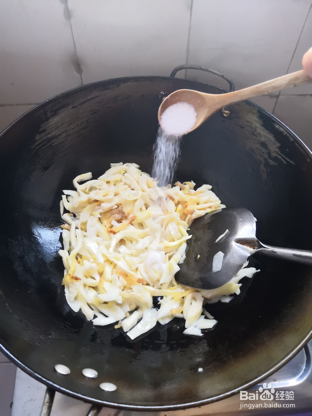 肉条炒笋子的做法