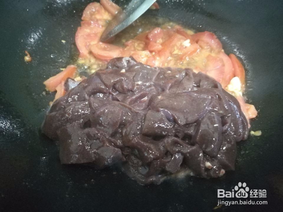 酸汁猪肝的做法