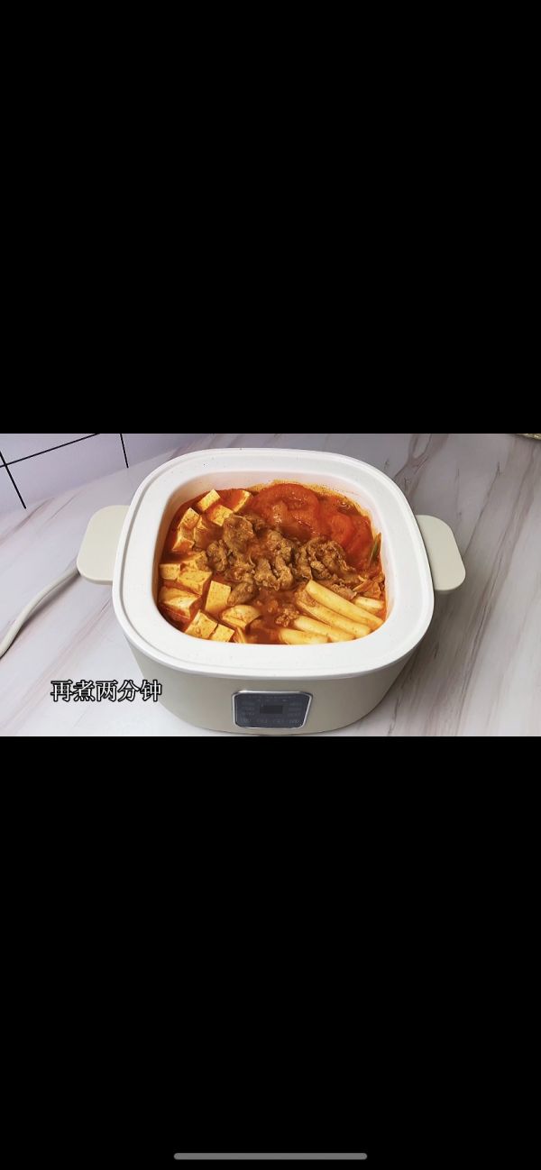 泡菜肥牛豆腐锅