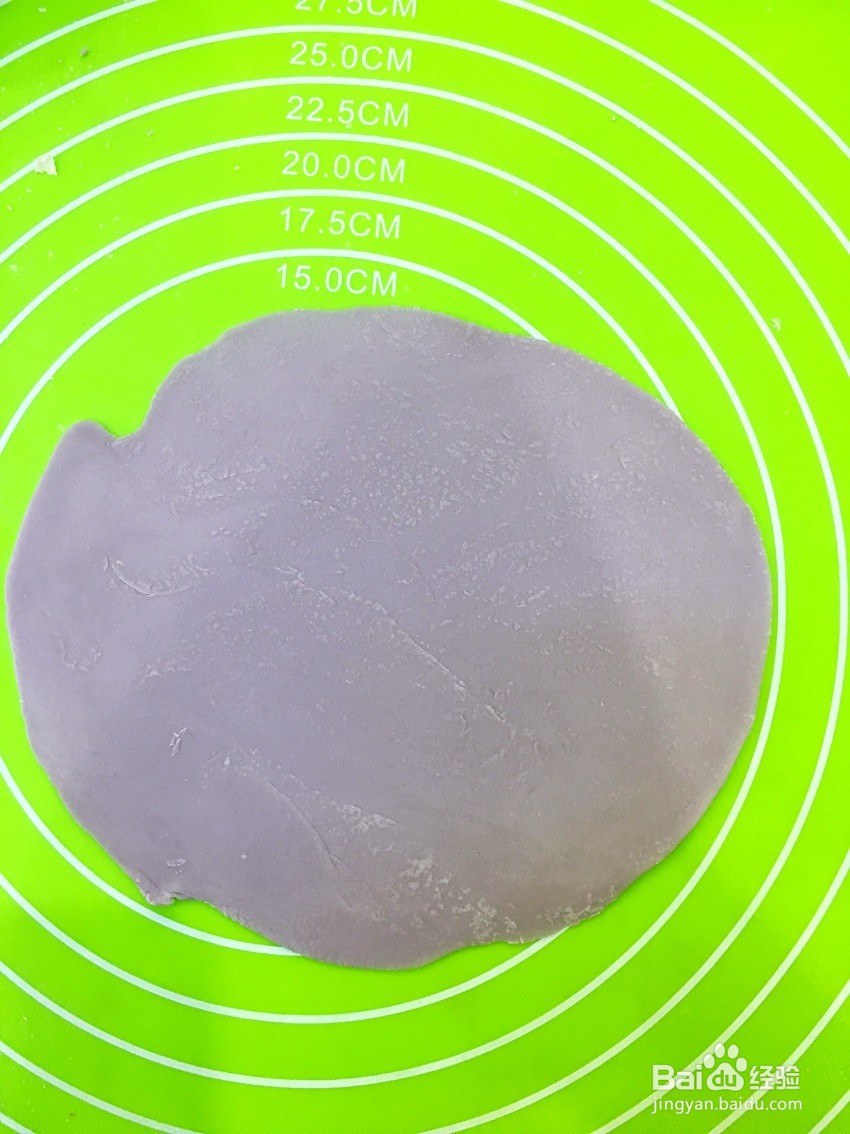 紫甘蓝葱油饼怎么做