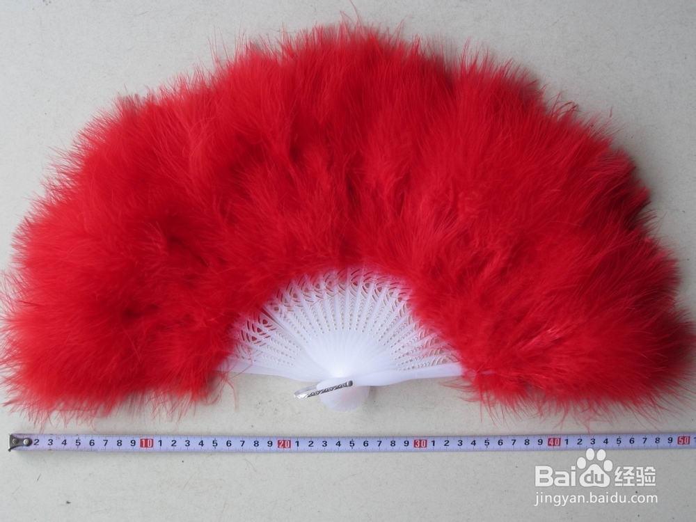 手工制作羽毛扇子、舞蹈扇